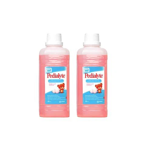 Pedialyte Electrolye Solution Bubble Gum 2x500mL