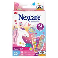 Nexcare Happy Kids Magic Display Plasters Assorted 20 Pack