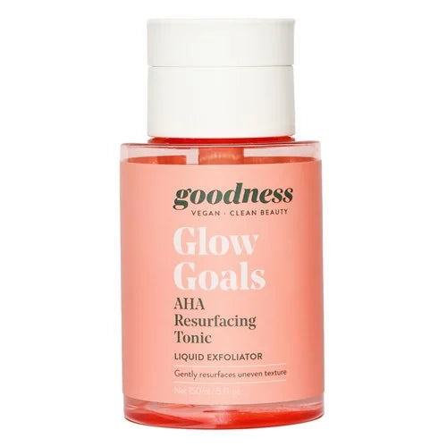 Goodness Glow Goals AHA Resurfacing Tonic, 150ml