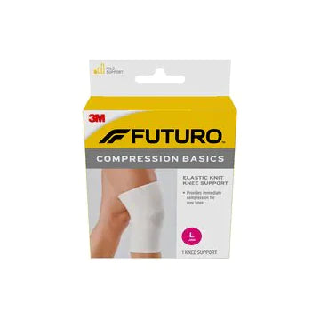 FUTURO Compression Basics Elastic Knit Knee Support Large