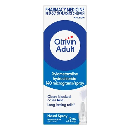 Otrivin Nasal Spray Adult 10ml