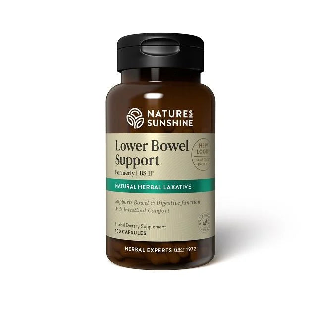Nature's Sunshine Lower Bowel Support II 425mg Capsules 100