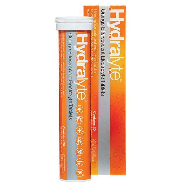 HYDRALYTE Orange 20 Tablets