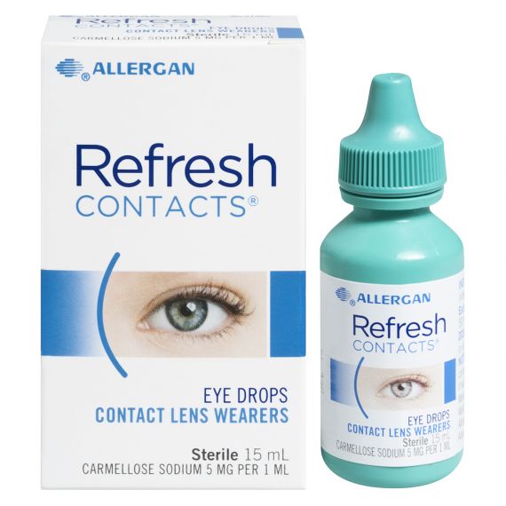 REFRESH CONTACTS EYE DROPS 15ML