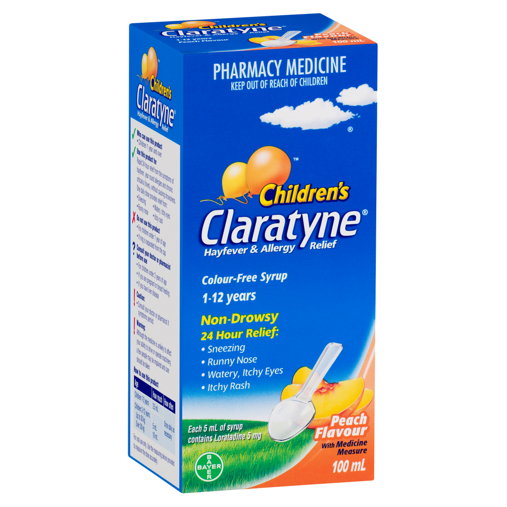 Claratyne Child Syrup Peach 100ml
