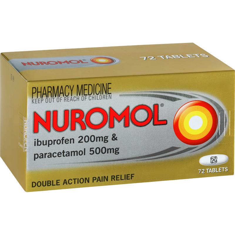 NUROMOL Tabs 72s