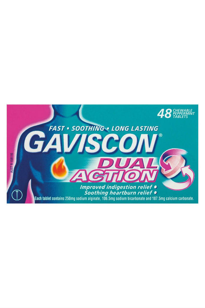 Gaviscon Dual Action 48 Tablets