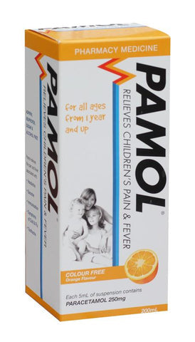 PAMOL All Ages Orange C/F 200ml