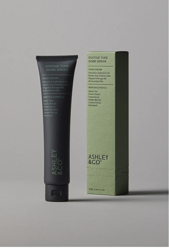 Ashley & Co Soothe Tube Gone Green Mortar & Pestle