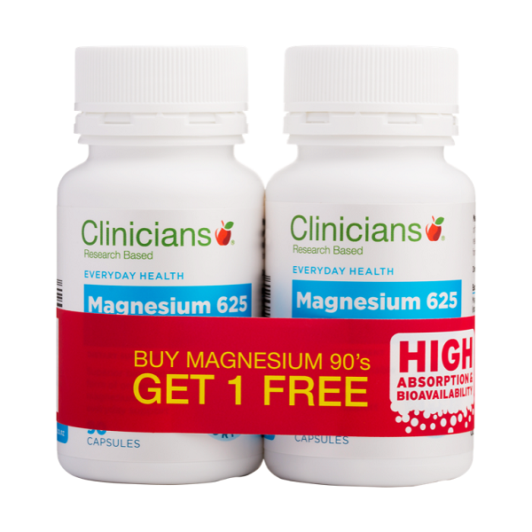 Clinicians Magnesium 90 Capsules 2 pack