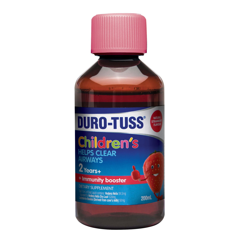 DURO-TUSS Child Ivy Leaf Strawberry 200ml