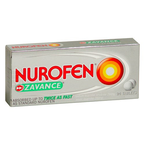NUROFEN ZAVANCE Tabs 24s