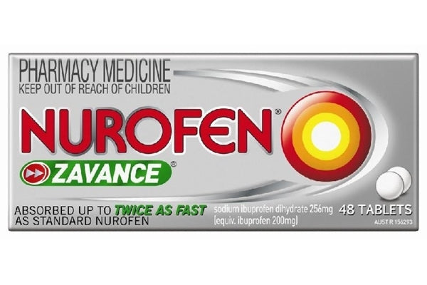 NUROFEN ZAVANCE Tabs 48s