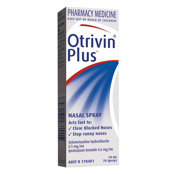 Otrivin Plus Nasal Spray 10ml