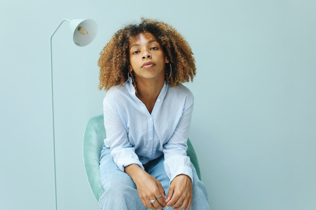 Woman sitting