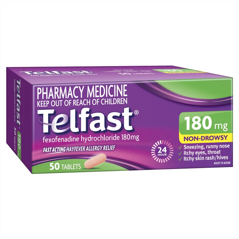 TELFAST 180MG 50s