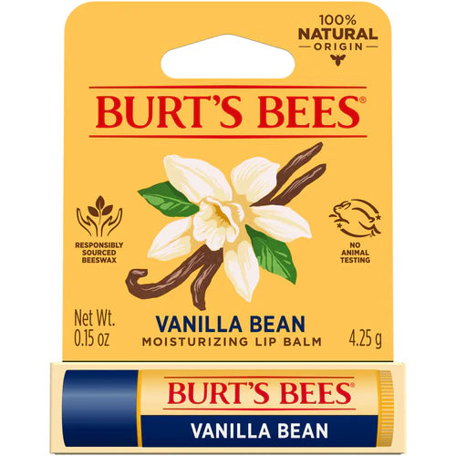 Burts Bees 100% Natural Vanilla Bean Lip Balm