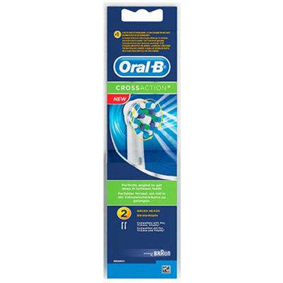 ORAL B Cross Action Refill 2pk