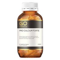 GO Healthy Pro Calcium Forte 60 Vege Capsules