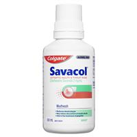 Savacol Mouthrinse Mint Alcohol Free 300ml