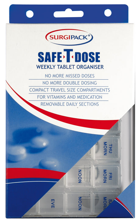 SP Safe-T-Dose Tablet Organiser