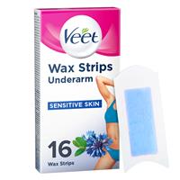 VEET Cold Wax Strips Underarm 16s