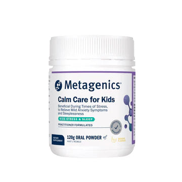 Metagenics Calm Care for Kids Banana flavour 120g oral powder