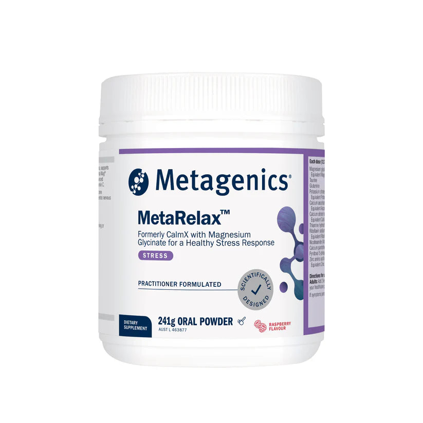 Metagenics MetaRelax Raspberry 241g Powder