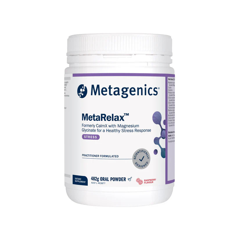 Metagenics MetaRelax Raspberry 482g Powder