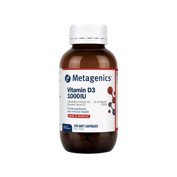 Metagenics Vitamin D3 270 Capsules