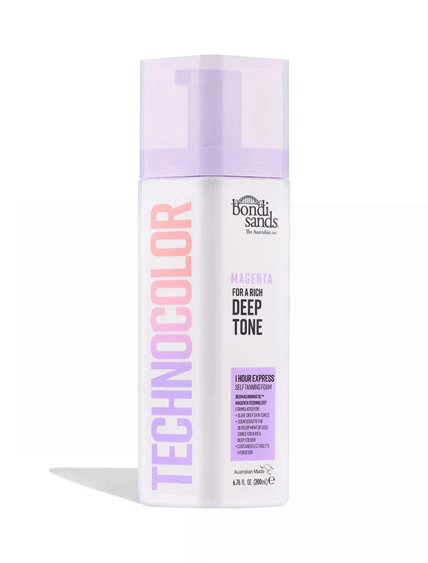 BONDI Sands Technocolor Magenta 1 Hour Express Self Tanning Foam