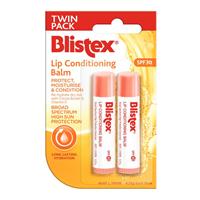 BLISTEX Lip Condition Balm SPF30 Twin Pack