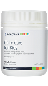 Metagenics Calm Care for Kids Banana flavour 120 g oral powder