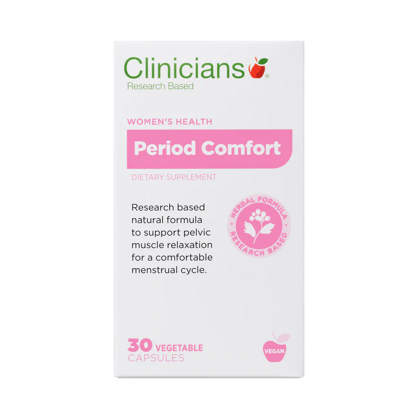 Clinicians Period Comfort 30 veg caps