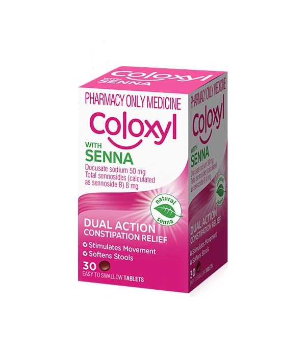 Coloxyl and Senna Tablets 30s