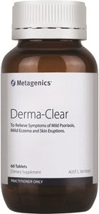 Metagenics Derma Clear 60 Tablets