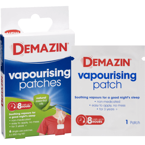 DEMAZIN Vapourising Patches 6pk