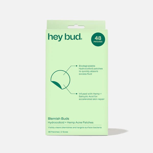 Hey Bud Hydrocol+Hemp Acne Pat 48pk