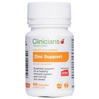Clinicians Zinc 15mg 60 Vegetable Capsules Exclusive