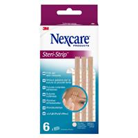 Nexcare Steri-Strip 6 x 75mm Tan 6 Pack