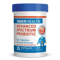 Inner Health Advanced Spectrum Probiotic 25 Capsules