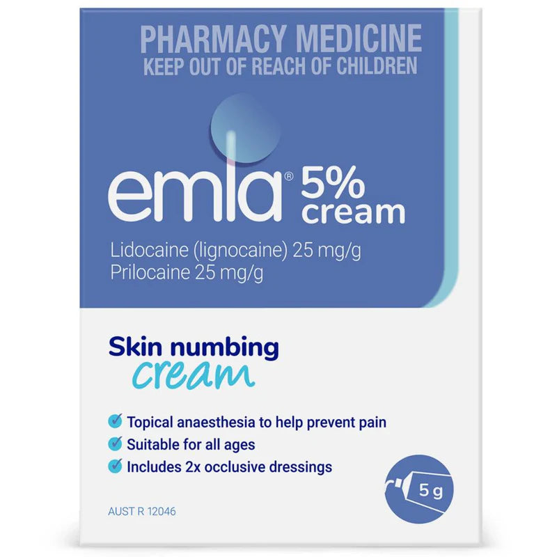 Emla Cream 5% 5g ASP