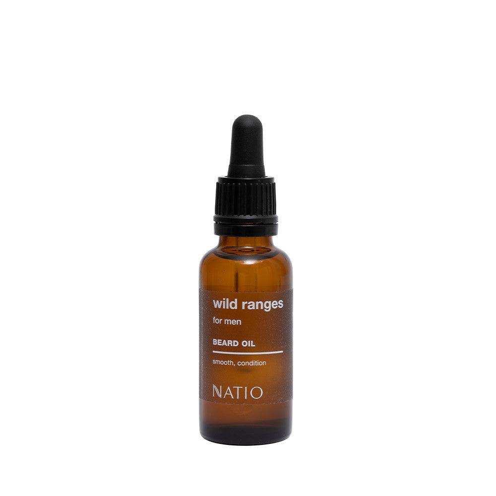 Natio Wild Ranges for Men Beard Oil 30ml