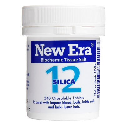 New Era - Tissue Salt No. 12 Silica. Tablets 240