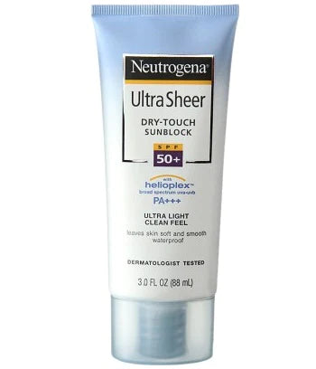 Neutrogena Ultra Sheer Sunscreen Lotion Spf50+