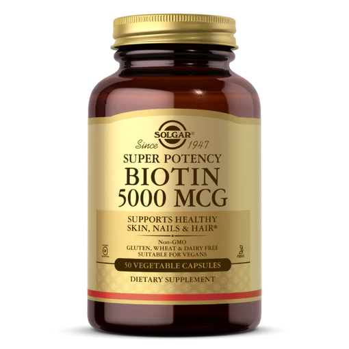 SOLGAR Biotin 5000mcg 50