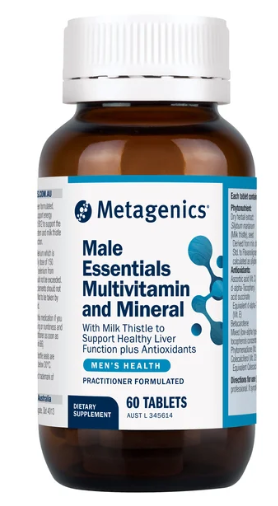 Metagenics Male Essentials 60 Tablets