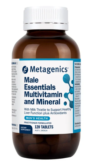 Metagenics Male Essentials 120 Tablets