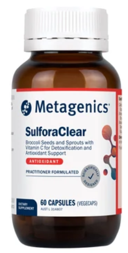 Metagenics SulforaClear 60 Capsules