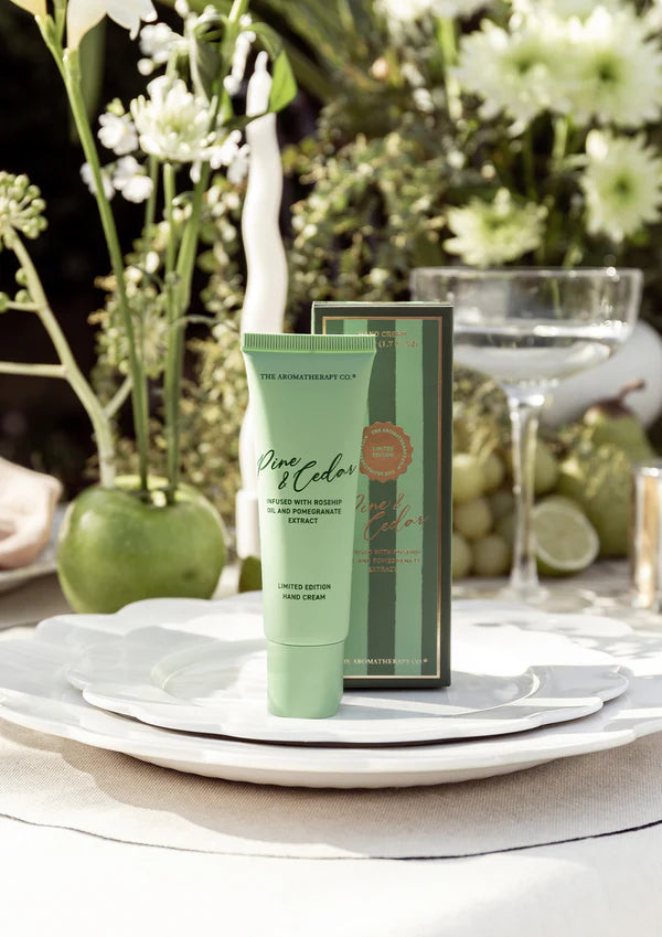 The Aromatherapy Company Festive Hand Cream 50ml - Pine & Cedar